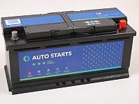 Akumulators AUTO STARTS HIGH ENERGY 12V 110AH, 920A (EN) 393x175x190 0/1