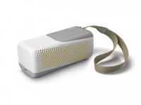 Izpārdošana! PHILIPS TAS4807W/00 Bluetooth skaļrunis ar iebūvētu mikrofonu, D45mm,  balts