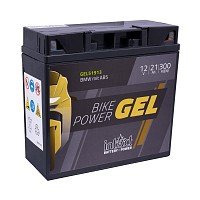 185 x 80 x 170 - + Intact Bike Power GEL 12V 21Ah(c20) 300A(EN) SLA12-20 GEL12-19 BMW ar ABS